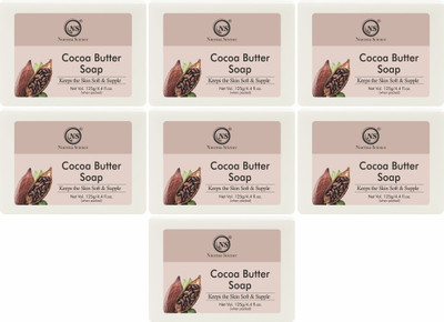 Nuerma Science Herbal Natural Cocoa Butter Bath Soap Handmade Soap(7 x 125 g)