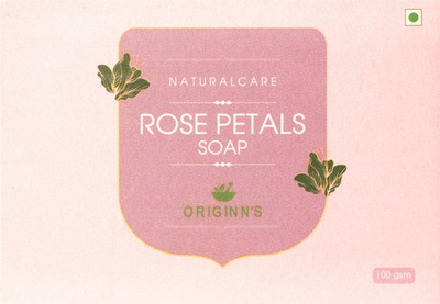 OriginnsHerbal Origin's Natural Skin Care Rose Petals Soap For Women & men(3 x 100 g)