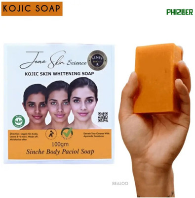 phizller Jiore Skincare Sinche Kojic Soap Deep Action Oily Skin Complex(100 g)