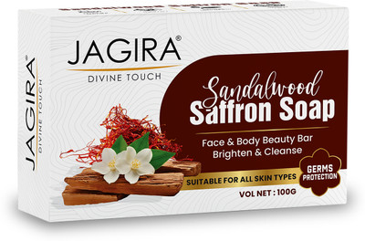 JAGIRA saffron soap pack 2(2 x 0.5 g)