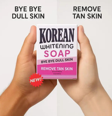 SmoothWave Cosmetics Korean Beauty Whitening Soap – Tan Out, Glow In Formula-205(2 x 50 g)