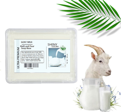 SHENY COLORS Skin Naturally with Goat Milk Soap Base(500 g)