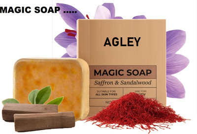 AGLEY soap for tan removal daily use bathing soap handmade soap de tan magic soap(150 g)