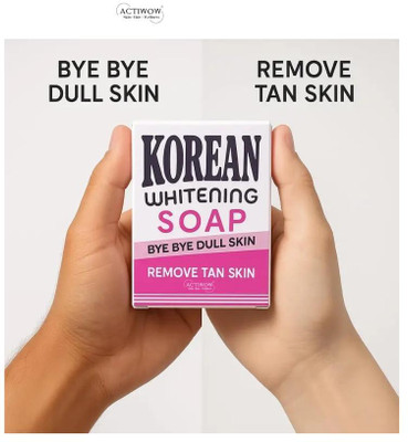 ACTIWOW Korean Soap for Spotless Glow Whitening(100 g)