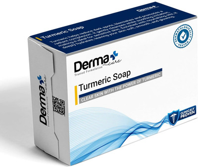 Derma Turmeric Soap | Turmeric Root Powder & Turmeric Essential Oil | Handmade |(100 g)