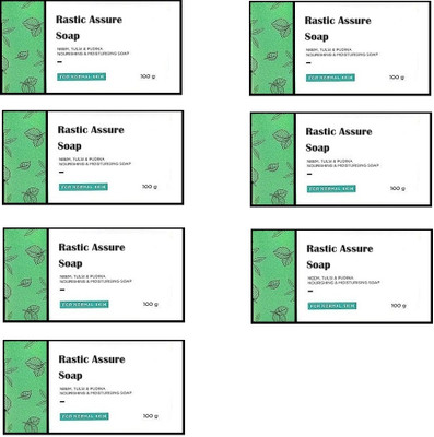 Rastic Assure Neem, Tulsi And Pudina Soap...(7 x 100 g)