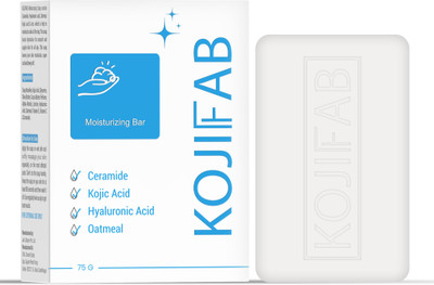 Kojifab Skin Moisturizing & Whitening Soap with Kojic Acid For Dark Spot & Pigmentation(75 g)