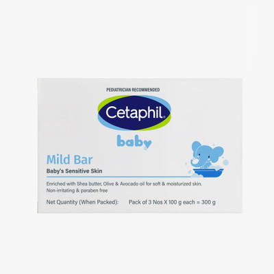Cetaphil Baby Mild Bar(3 x 100 g)