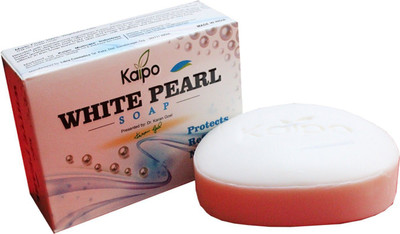 KAIPO ( Earlier Known as Keva ) White Pearl Soap | Blended with Moisturizing ingredients which Provide Smooth & Silky Skin – 400 gm ( Pack of 4 )(4 x 100 g)