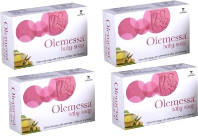 Olemessa Baby Soap 4x75g Extra Mild With Softness(4 x 75 g)