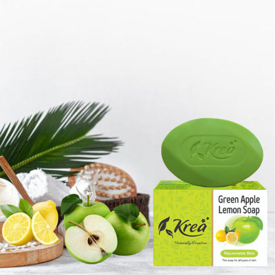 KREA Green Apple with Lemon Soap(5 x 100 g)