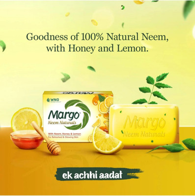 Margo Honey & Lemon Flavour 100g Pack of 5 PC(5 x 20 g)