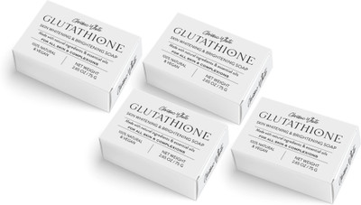 Classic White Glutathione Soap | Whitening And Brightening | Anti-Aging And Skin Rejuvenation(4 x 75 g)