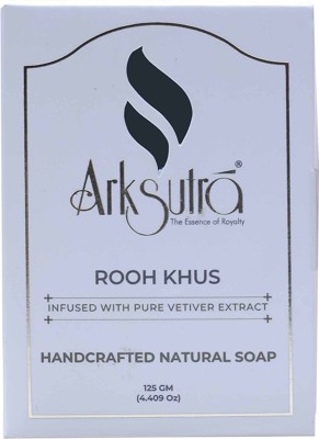 ARKSUTRA Rooh Khus Infused With Pure Vetiver Extract (Handcrafted soap)(100 g)