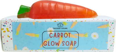 Forganik Carrot Glow Handmade Soap for Men by The Body Affaire(100 g)