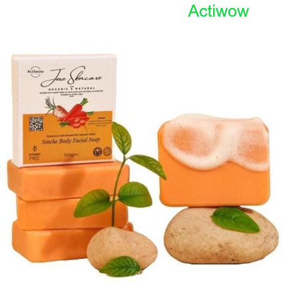 ACTIWOW Jiore Skincare Sinche Body Soap with Herbal Green Tea Extract(100 g)