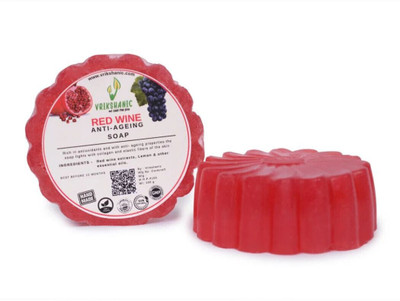 Vrikshanic Red Wine Anti – Ageing Soap(100 g)
