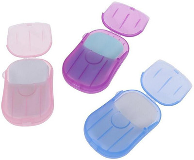 MILAN Enterprise Paper Soap Strips Box For Traveling/ Portable Disposable Hand Washing-X41(3 x 16.67 g)