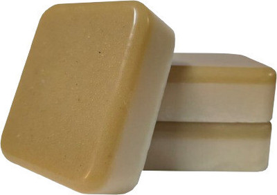 BEALOO ghar soap Sandalwood And Saffron Soap For Glowing & Refreshing Skin(3 x 100 g)