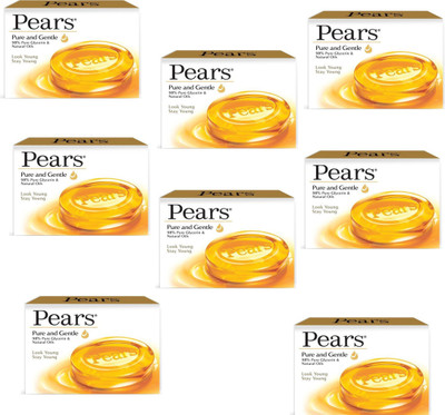 Pears Pure & Gentle Bathing Bar (8 x 75 g)(8 x 9.38 g)