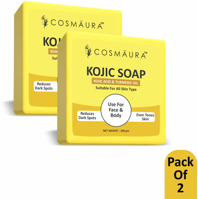 cosmaura Kojic Acid Soap with Niacinamide| Reduce Pigmentation(2 x 100 g)