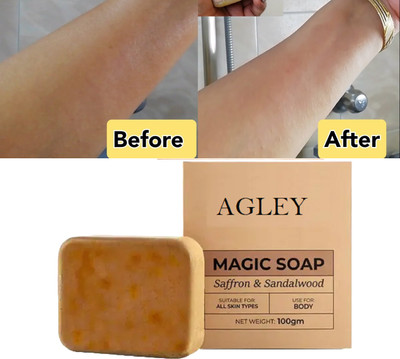 AGLEY handmade magic soap de tan magic soap bathing soap(150 g)