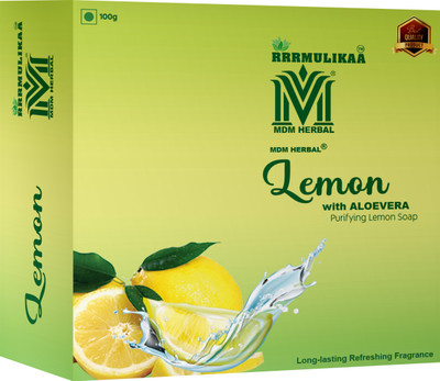 MDM HERBAL PRODUCTS Lemon Bath Soap(6 x 100 g)