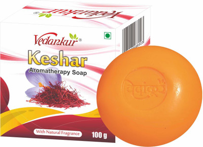 VEDANKUR KESAR SOAP PACK OF SIX(6 x 70 g)