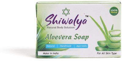 shiwalya Aloevera Herbal soap !! pack of -5 ((5 x 100 g)