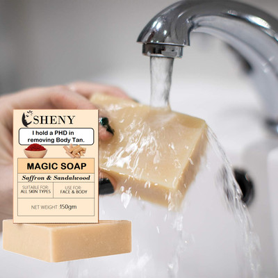 Sheny Cleanse Deep. Shine Bright.Soap Bar(150 g)