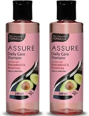 Rastic Assure Daily Care Shampoo Pack of 2 pic(400 ml)