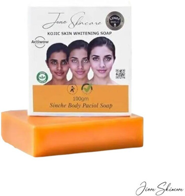 ACTIWOW Jiore Soap Silky Charcoal for Natural Glow(100 g)