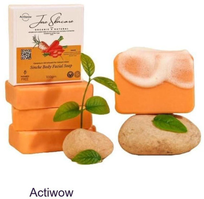 ACTIWOW Jiore Skincare Sinche Body Soap with Turmeric & Ginger(100 g)
