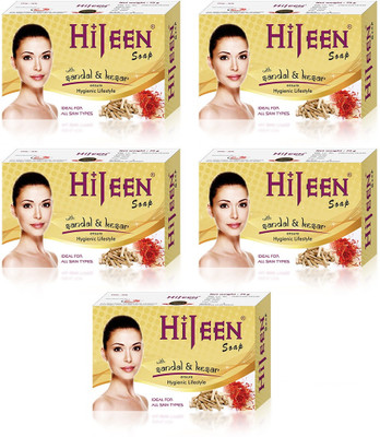 Dr.Ethix Sandal Kesar Soap(5 x 75 g)