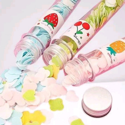 ghorela 3 A4 Travel Soft Paper Soap Flower Design Tube Shape Bottle MULTICOLOR(3 g)