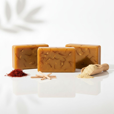 Fegor Natural De-Tan Soap removes tan and impurities for glowing skin(3 x 100 g)