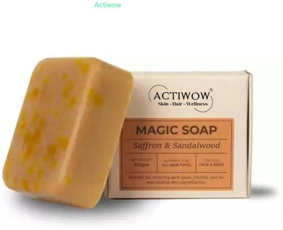 ACTIWOW Magic Soap Nourishing Glow Bar with Milk Protein(100 g)