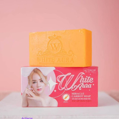 ACTIWOW White Aura Spotless Glow Carrot Soap ACMW(100 g)
