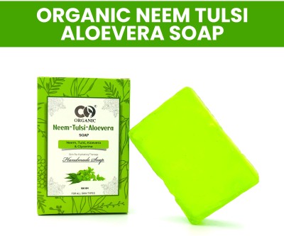 CO Organic Neem, Tulsi, Aloevera Handmade Soap(100 g)