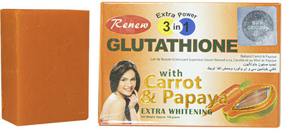 RENEW Extra Power Whitening Soap with Carrot and Papaya(135 g)