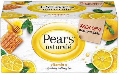 Pears Natural Vitamin C Soap(4 x 125 g)
