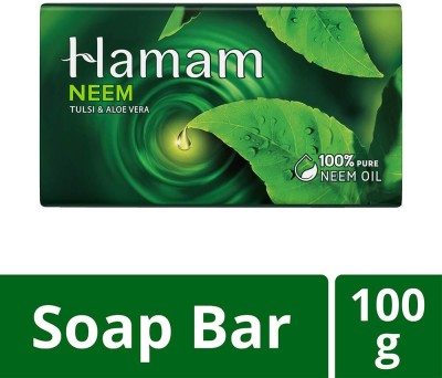 HAMAM Bathing Bar Soap - 100gm (Pack Of 3)(3 x 100 g)