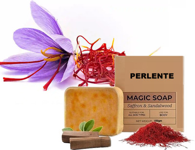 PERLENTE Bathing Handmade Soap for Body Refreshing Bath Soap Bar for Men & Women(150 g)