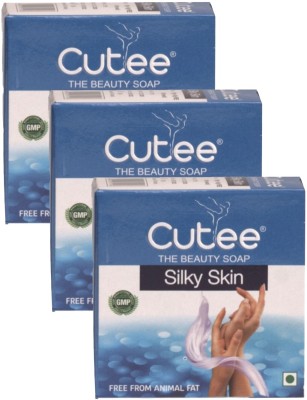 Cutee Silky Skin The Beauty Soap(3 x 100 g)