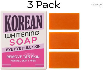 ACTIWOW Korean Soap for Radiant Youth Glow 3PCS(3 x 33.33 g)