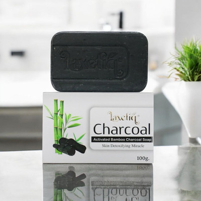 Laxetiq Charcoal Soap(100 g)