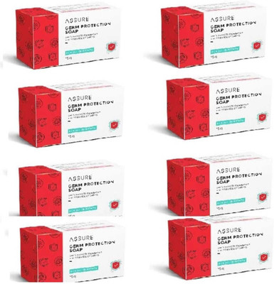 ASSURE Germ Guard Bath Soap(8 x 75 g)
