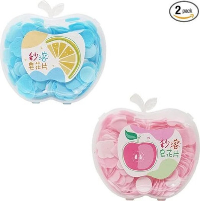 XEAMUSY Paper Soap | Disposable Mini Soap Paper(2 x 10 g)