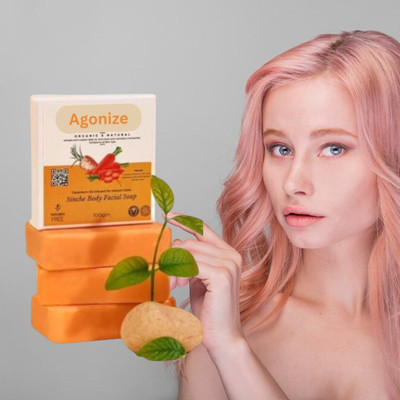 Agonize jiore sinche Handmade Natural Soap 200g | Pack of 2.'(2 x 100 g)
