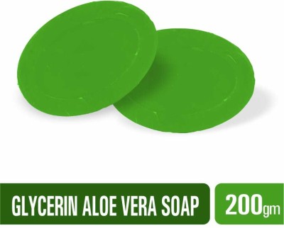 vrunda Glycerine Soap Aloe vera base Organic Transparent Glycerine Melt and Pour Base(2 x 100 g)